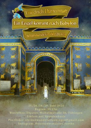 Ein Engel kommt nach Babylon Poster